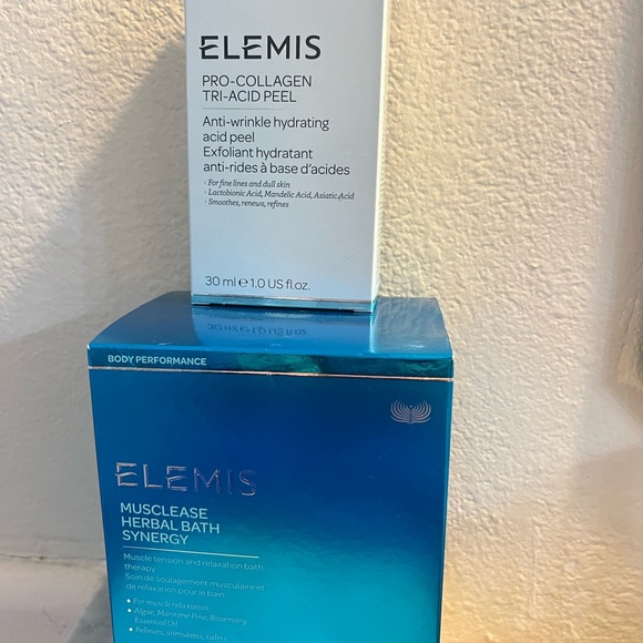 Elemis Musclease Herbal Bath Synergy & Pro-Collagen Tri-Acid Peel NEW - Picture 11 of 11